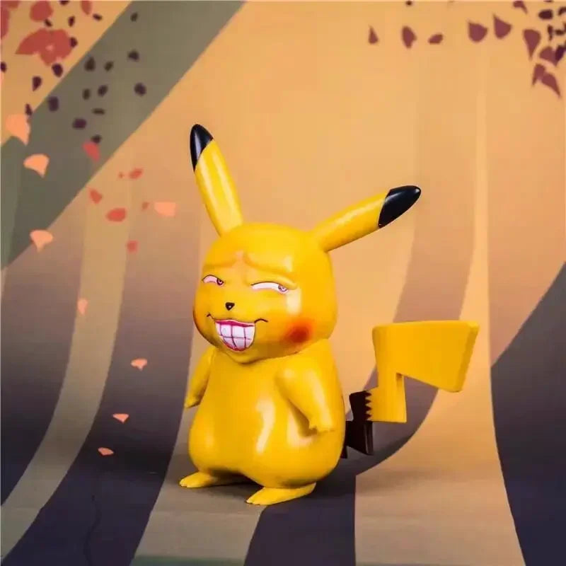 Funny and smirky pokemon PVC figures