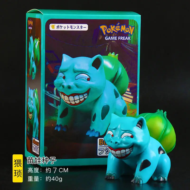 Funny and smirky pokemon PVC figures