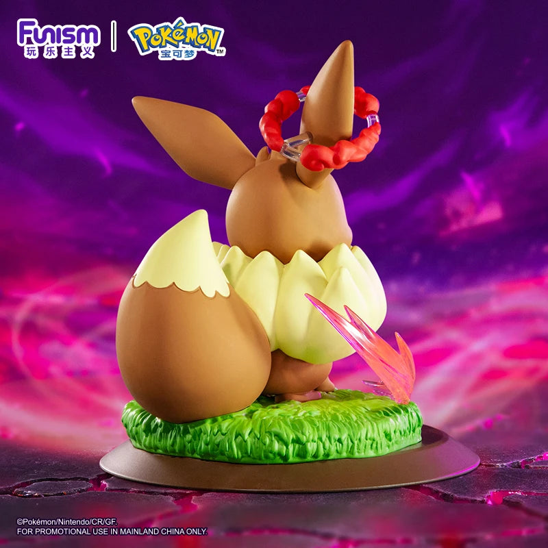 Genuine Pokemon Gigantamax Charizard and Gigantamax Eevee PVC Action Figures