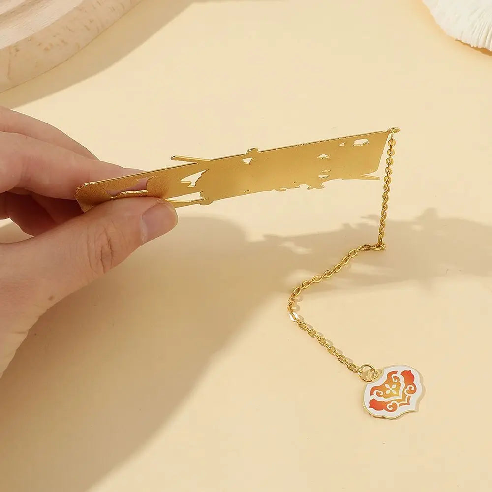 Genshin Impact Metal Bookmarks 8.5x3.5cm