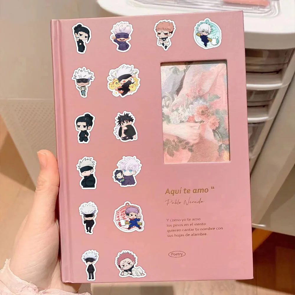 30/60/180pcs Jujutsu Kaisen Cute Anime Stickers