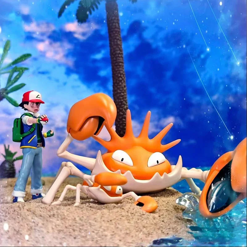 8cm Anime Pokemon Figure Kingler Figures Pokemon Action Figure Pvc Collection Model Toys Gifts