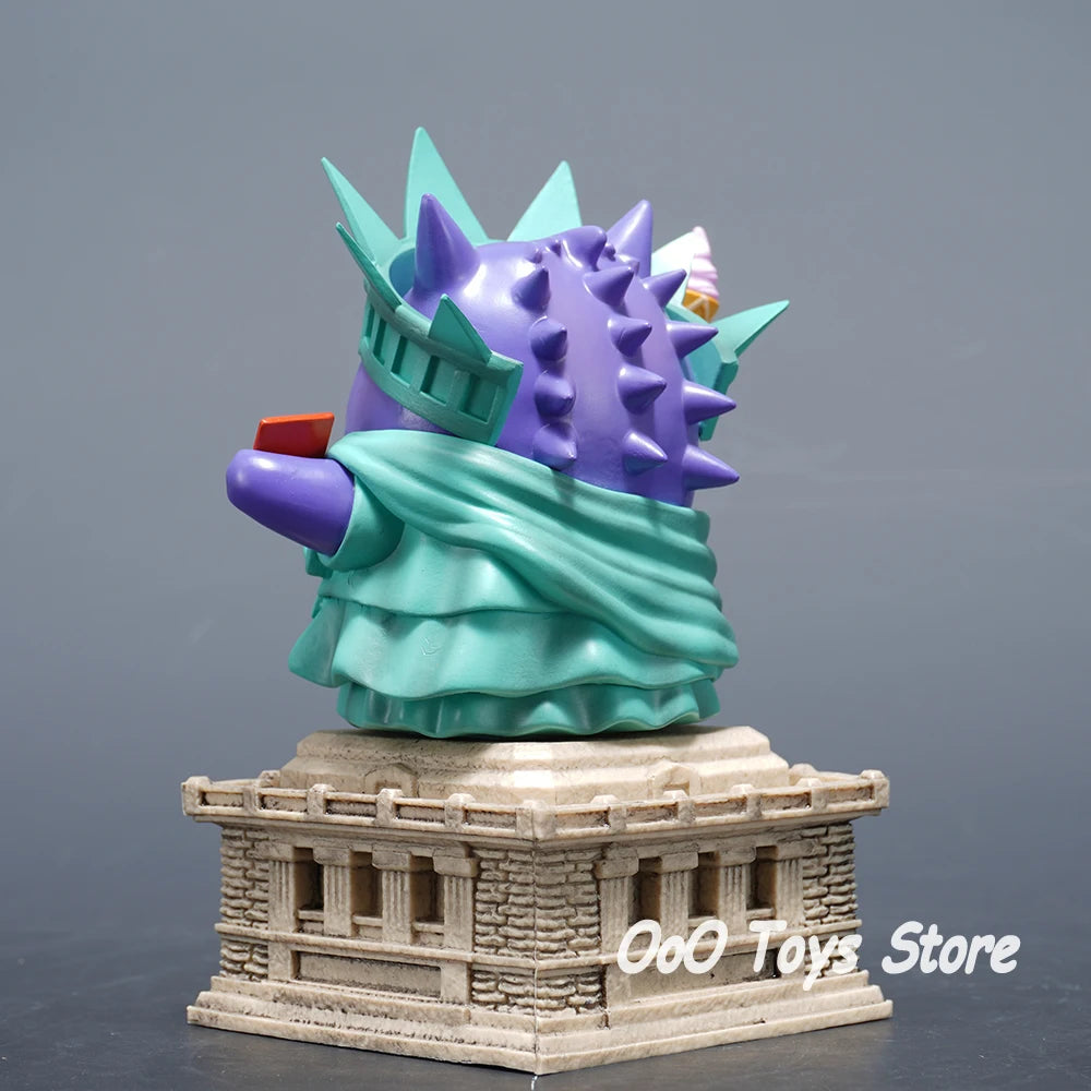 Pokemon Gengar Cosplay Statue of Liberty PVC Figure