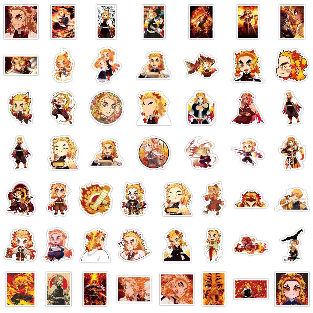 10/30/50PCS Anime Demon Slayer Stickers