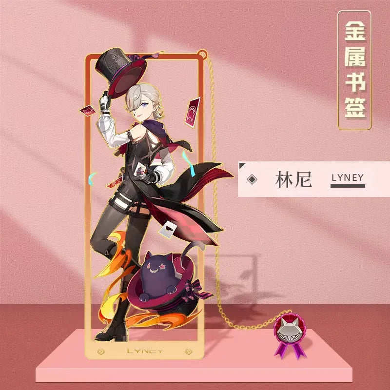 Genshin Impact Metal Bookmarks 8.5x3.5cm