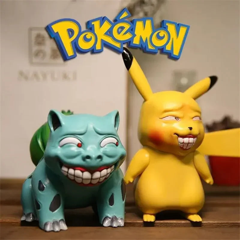 Funny and smirky pokemon PVC figures