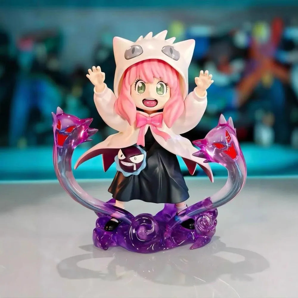 16cm/6.3in Figure Gengar Cosplay Anya Forger
