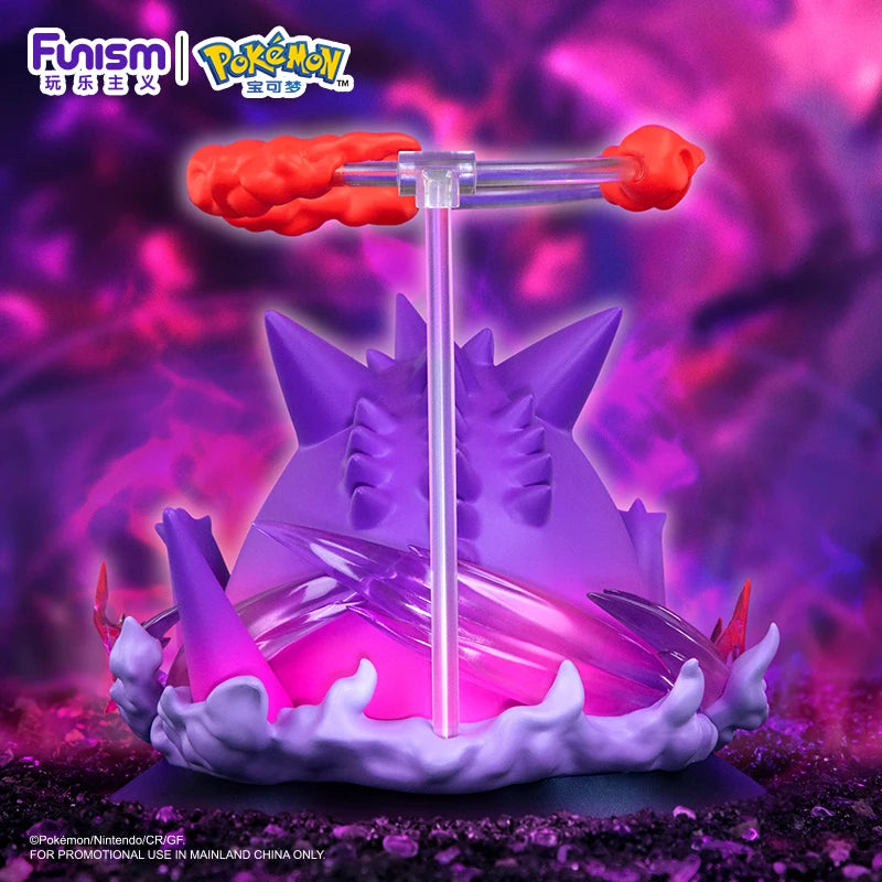 Gigantamax Pikachu and Gigantamax Gengar pokemon PVC figures
